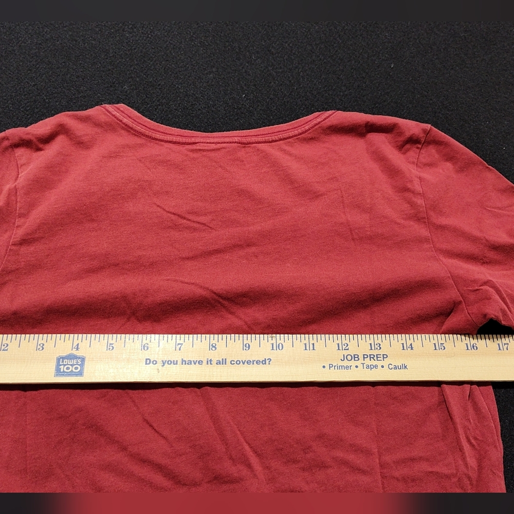 Washington Redskins Women's Medium V Neck Short Sleeve T-shirt, Nike Official - Picture 9 of 10